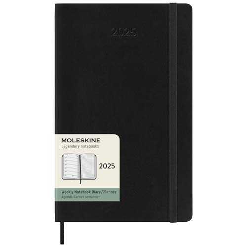 Moleskine soft cover 12 month weekly L planner