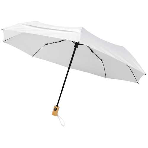 Bo 21" foldable auto open/close recycled PET umbrella