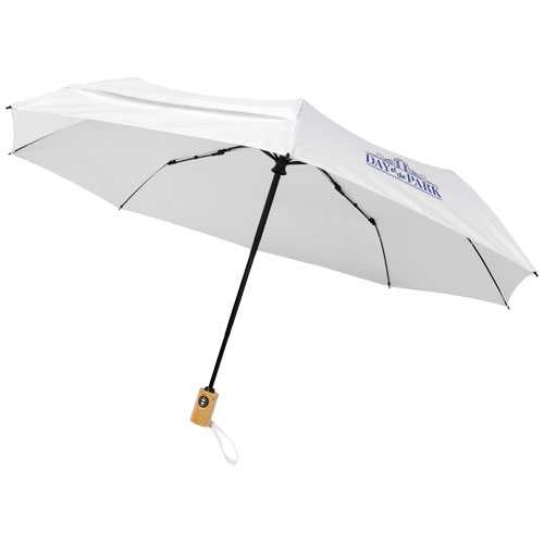 Bo 21" foldable auto open/close recycled PET umbrella