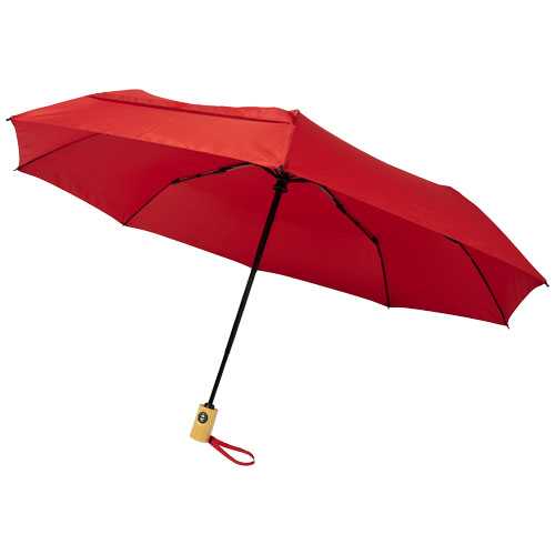 Bo 21" foldable auto open/close recycled PET umbrella