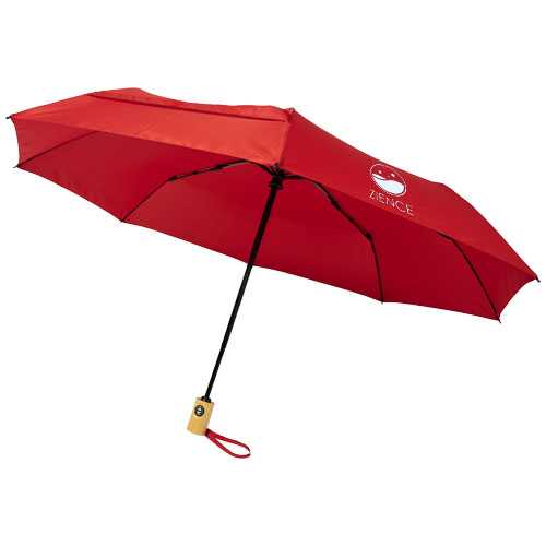 Bo 21" foldable auto open/close recycled PET umbrella