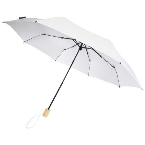 Birgit 21'' foldable windproof recycled PET umbrella