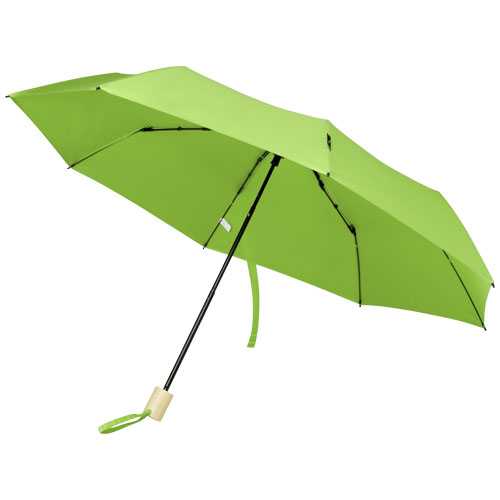 Birgit 21'' foldable windproof recycled PET umbrella