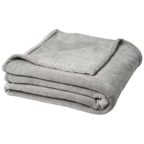 Bay extra soft coral fleece plaid blanket