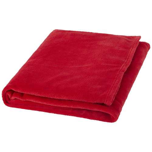 Bay extra soft coral fleece plaid blanket