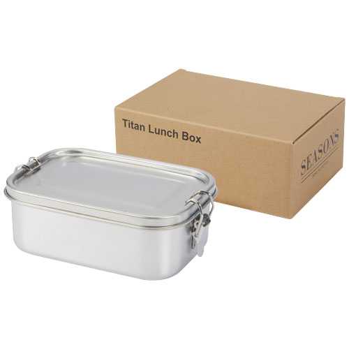 Titan recycled stainless steel lunch box