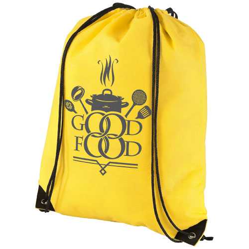 Evergreen non-woven drawstring bag 5L