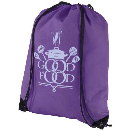 Evergreen non-woven drawstring bag 5L