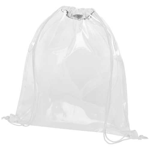 Lancaster transparent drawstring bag 5L