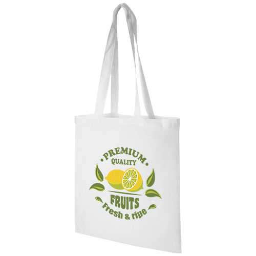 Madras 140 g/m² cotton tote bag 7L