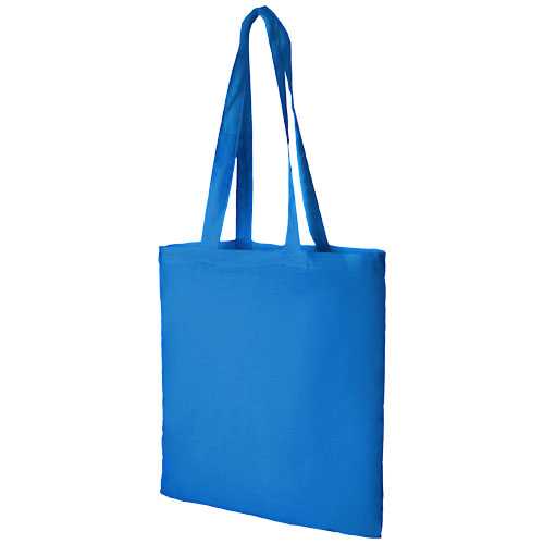 Madras 140 g/m² cotton tote bag 7L