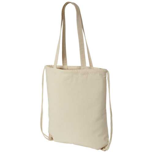 Eliza 240 g/m² cotton drawstring bag 6L