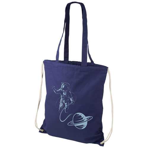 Eliza 240 g/m² cotton drawstring bag 6L