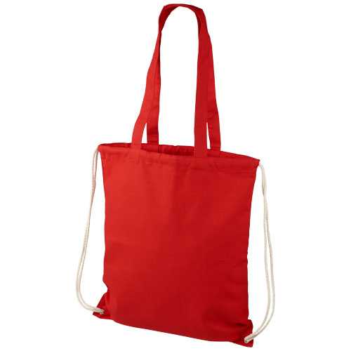 Eliza 240 g/m² cotton drawstring bag 6L