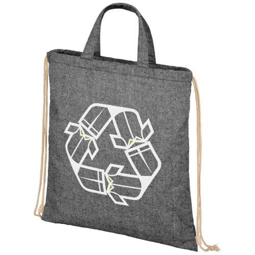 Pheebs 210 g/m² recycled drawstring bag 6L