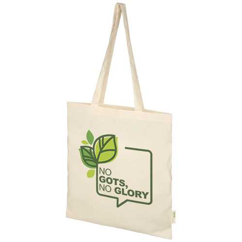 Orissa 100 g/m² organic cotton tote bag 7L