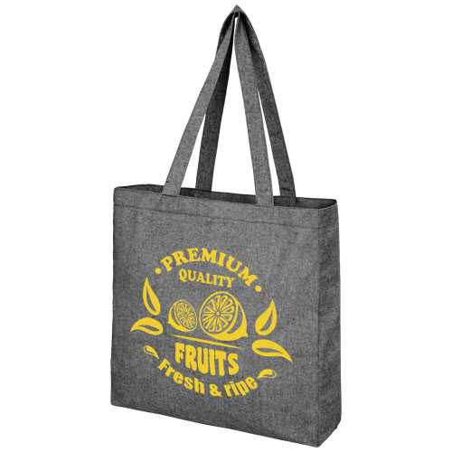 Pheebs 210 g/m² recycled gusset tote bag 13L