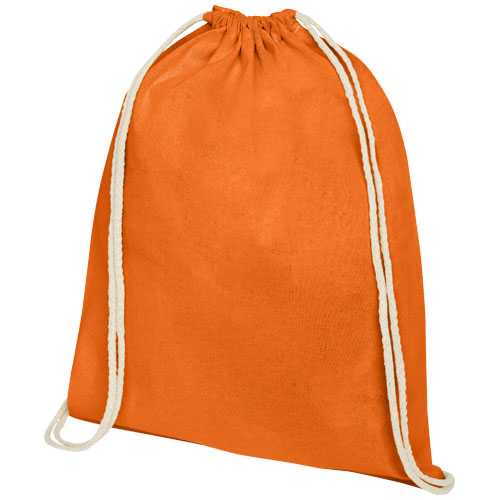 Oregon 140 g/m² cotton drawstring bag 5L