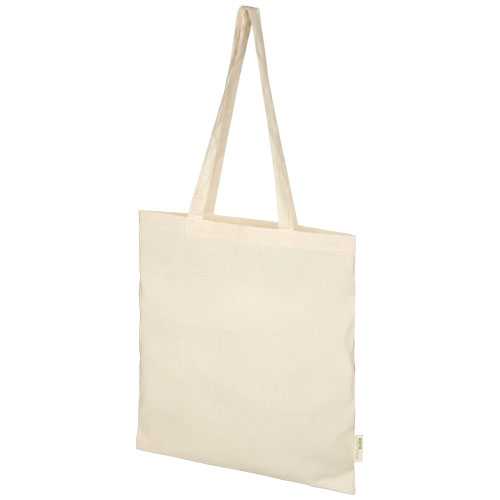 Orissa 140 g/m² organic cotton tote bag 7L