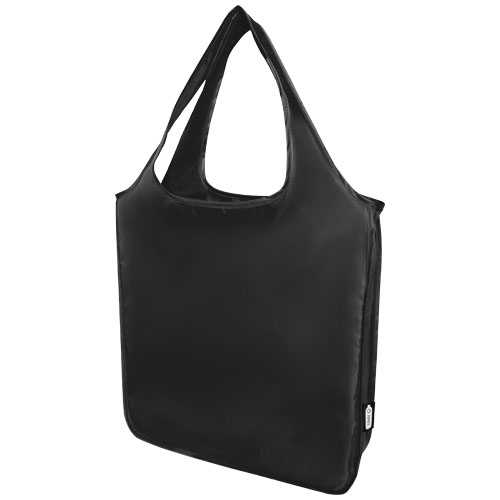 Ash RPET large foldable tote bag 14L