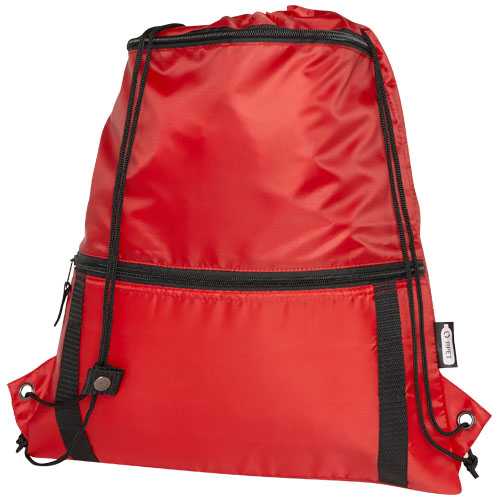 Adventure recycled insulated drawstring bag 9L