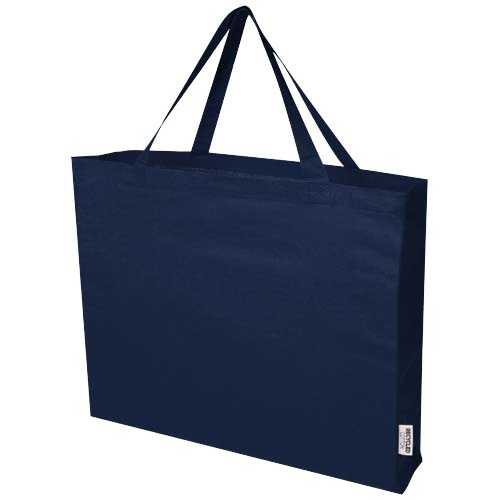 Odessa 220 g/m² GRS recycled cotton large tote bag