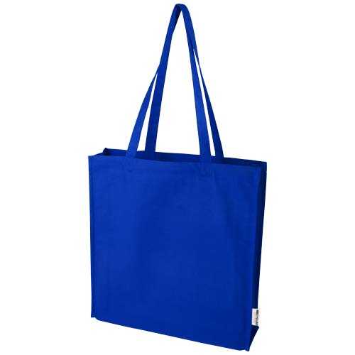 Florida 270 g/m² GRS recycled gusset tote bag 14L