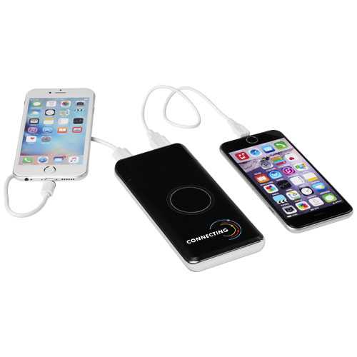 Constant 10.000 mAh wireless power bank with LED