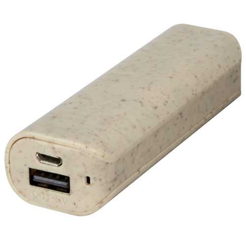 Yoko 1200mAh wheat straw power bank