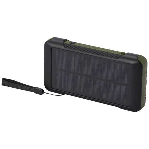 Soldy 10.000 mAh RCS recycled plastic solar dynamo power bank 