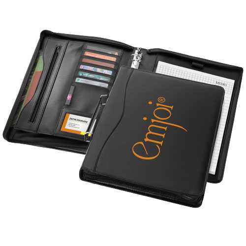 Ebony A4 briefcase portfolio