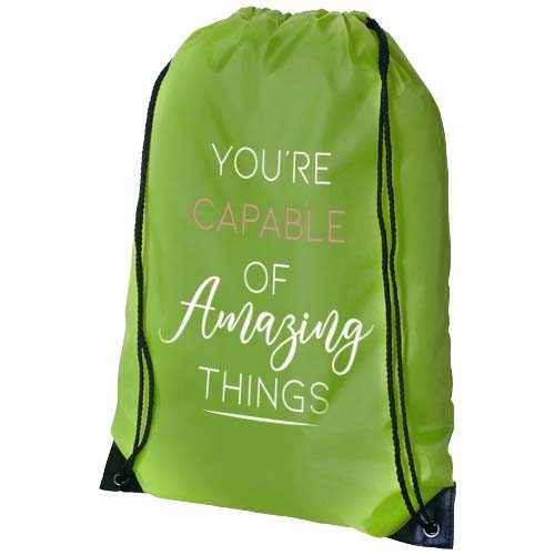 Oriole premium drawstring bag 5L