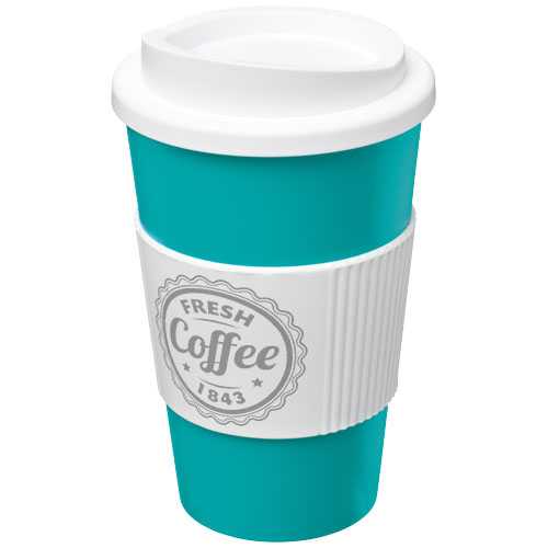 Americano® 350 ml insulated tumbler with grip