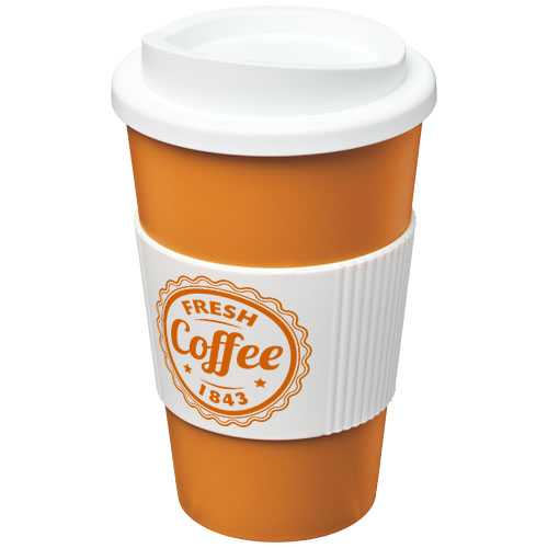 Americano® 350 ml insulated tumbler with grip