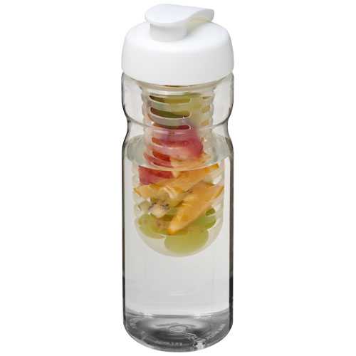 H2O Active® Base 650 ml flip lid sport bottle & infuser