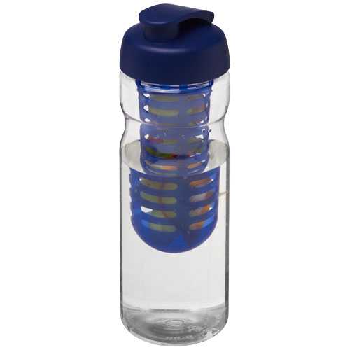 H2O Active® Base 650 ml flip lid sport bottle & infuser