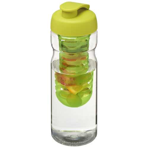 H2O Active® Base 650 ml flip lid sport bottle & infuser