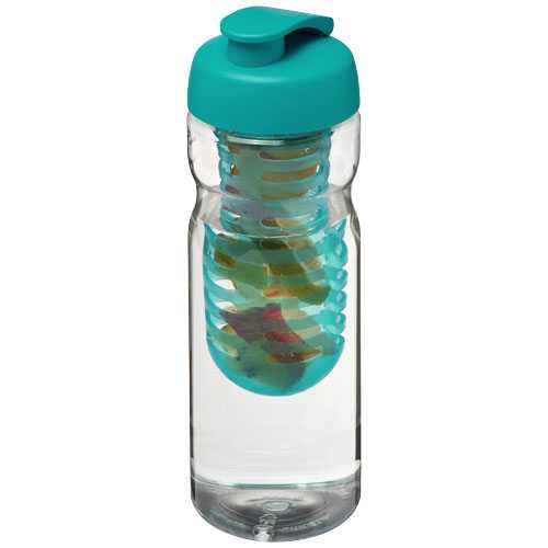 H2O Active® Base 650 ml flip lid sport bottle & infuser