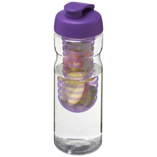 H2O Active® Base 650 ml flip lid sport bottle & infuser