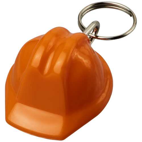 Kolt hard hat-shaped recycled keychain