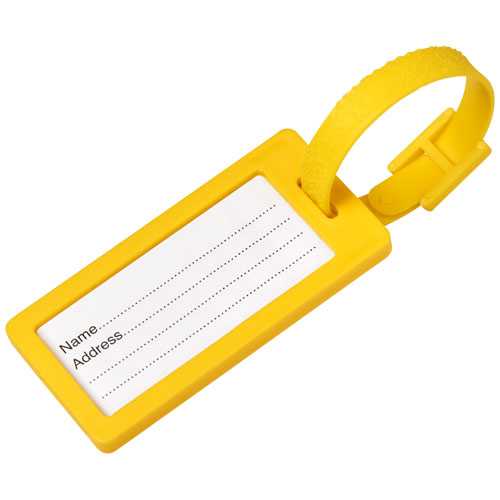 River recycled window luggage tag