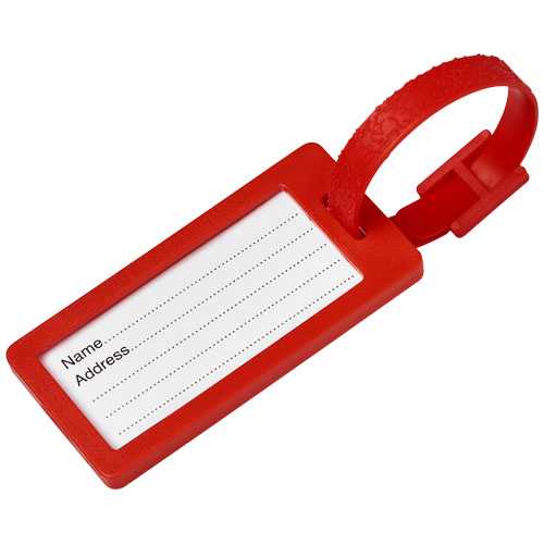 River recycled window luggage tag