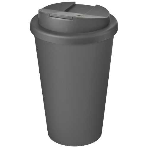 Americano® Eco 350 ml recycled tumbler with spill-proof lid