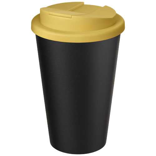 Americano® Eco 350 ml recycled tumbler with spill-proof lid