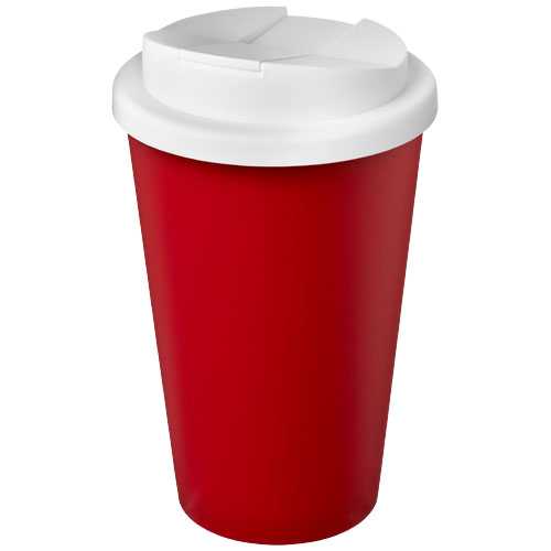 Americano® Eco 350 ml recycled tumbler with spill-proof lid