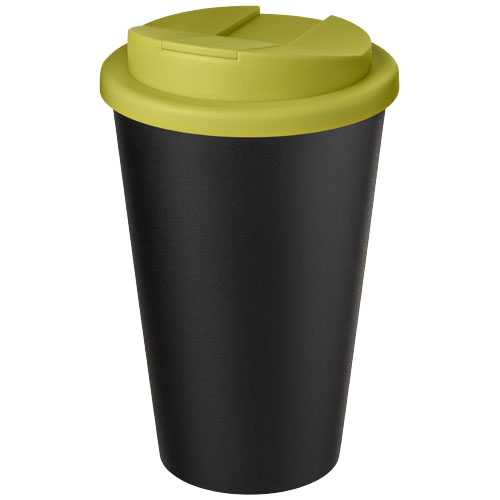 Americano® Eco 350 ml recycled tumbler with spill-proof lid