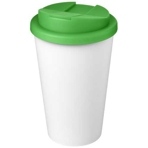 Americano® Eco 350 ml recycled tumbler with spill-proof lid