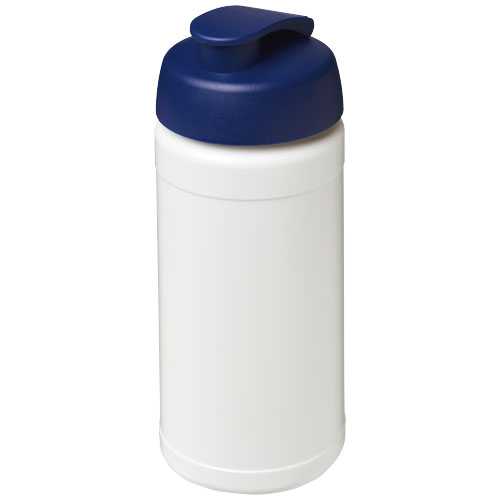 Baseline 500 ml recycled sport bottle with flip lid