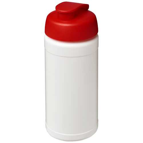 Baseline 500 ml recycled sport bottle with flip lid