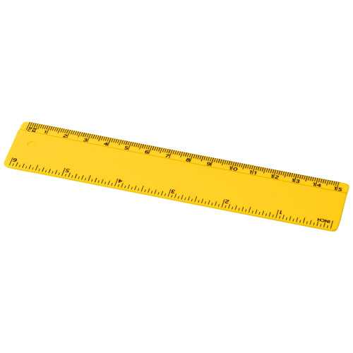 Refari 15 cm recycled plastic ruler